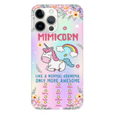 Personalized Grandma Kid Phone Case Printed 22MAY-HC06