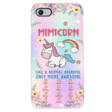 Personalized Grandma Kid Phone Case Printed 22MAY-HC06