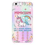 Personalized Grandma Kid Phone Case Printed 22MAY-HC06