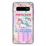 Personalized Grandma Kid Phone Case Printed 22MAY-HC06