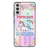 Personalized Grandma Kid Phone Case Printed 22MAY-HC06