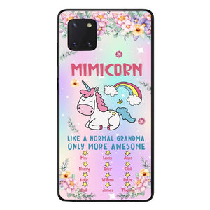 Personalized Grandma Kid Phone Case Printed 22MAY-HC06