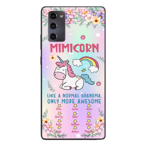 Personalized Grandma Kid Phone Case Printed 22MAY-HC06