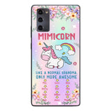 Personalized Grandma Kid Phone Case Printed 22MAY-HC06