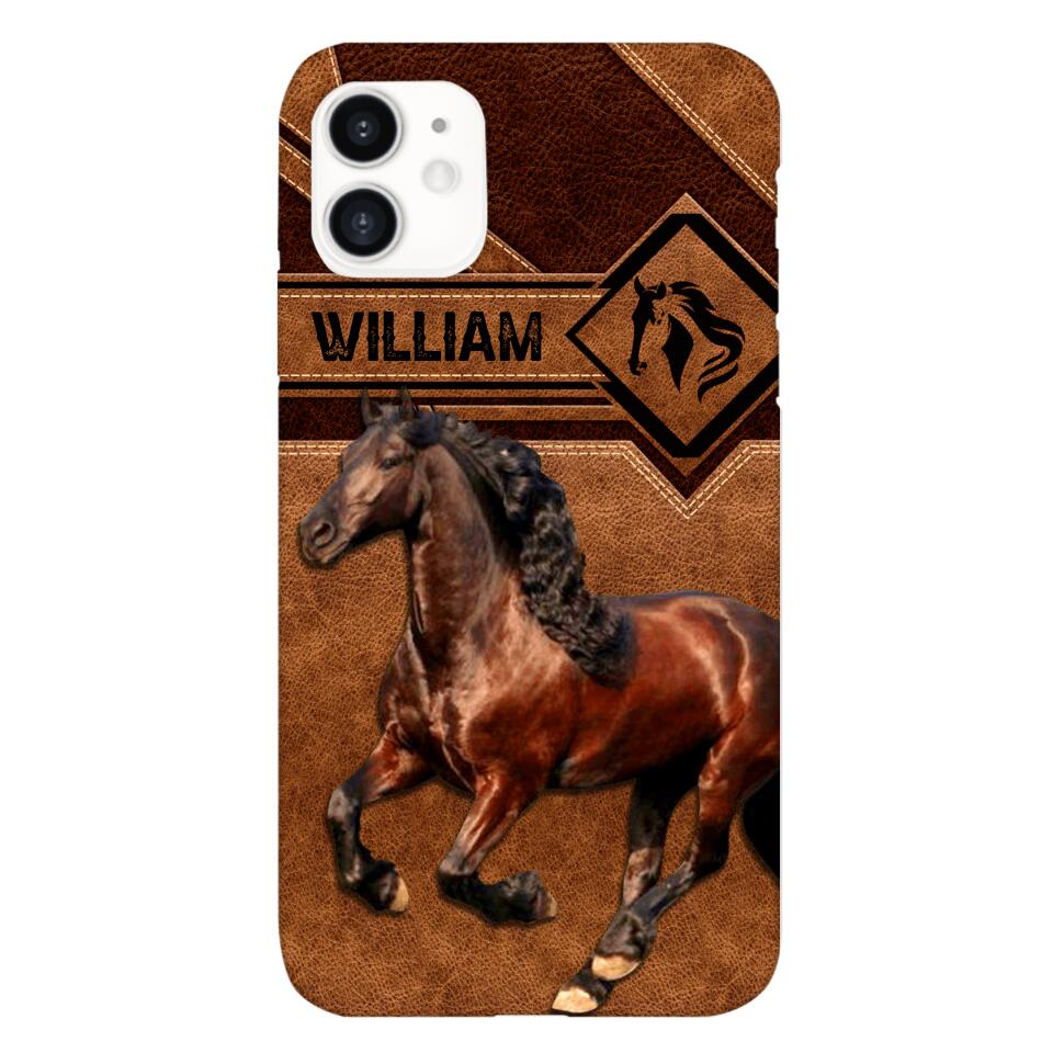 Personalized Horse Lover Phone Case Printed 22MAY-DT07