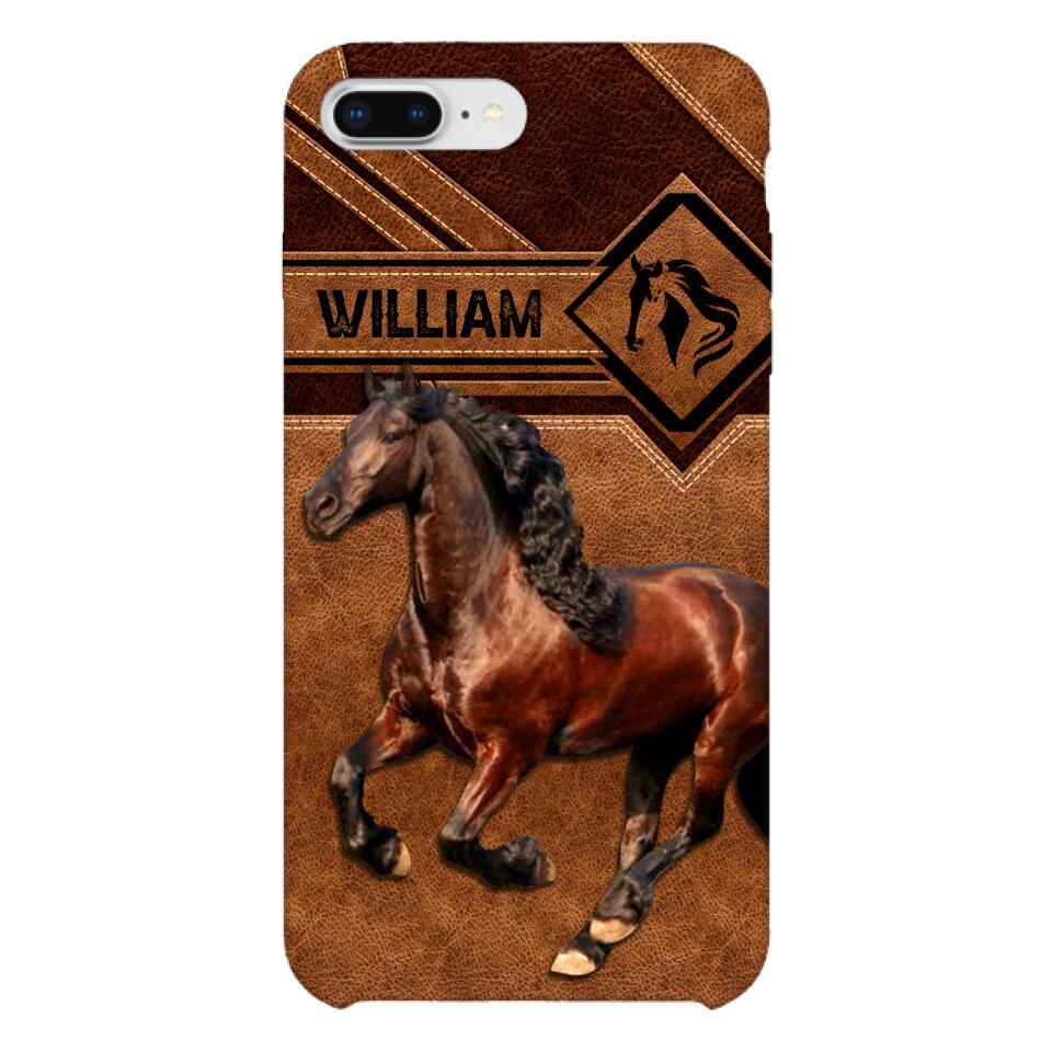 Personalized Horse Lover Phone Case Printed 22MAY-DT07