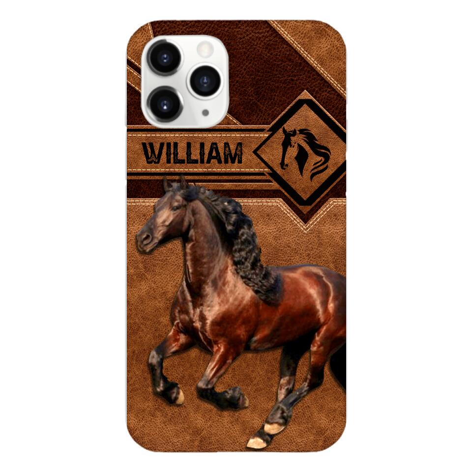 Personalized Horse Lover Phone Case Printed 22MAY-DT07