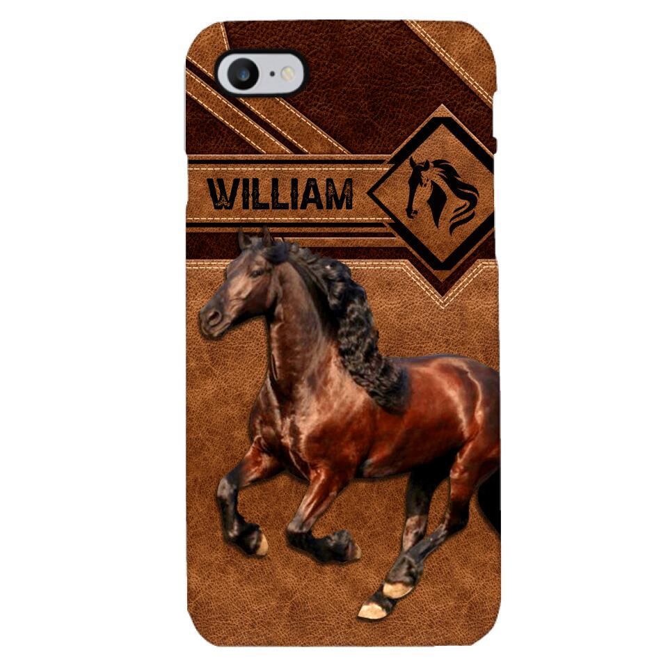 Personalized Horse Lover Phone Case Printed 22MAY-DT07