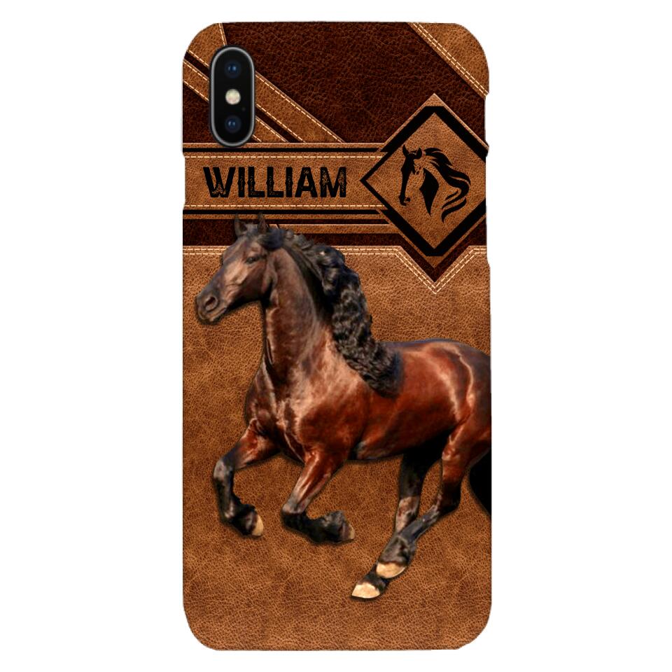 Personalized Horse Lover Phone Case Printed 22MAY-DT07