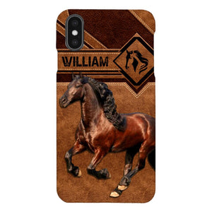 Personalized Horse Lover Phone Case Printed 22MAY-DT07