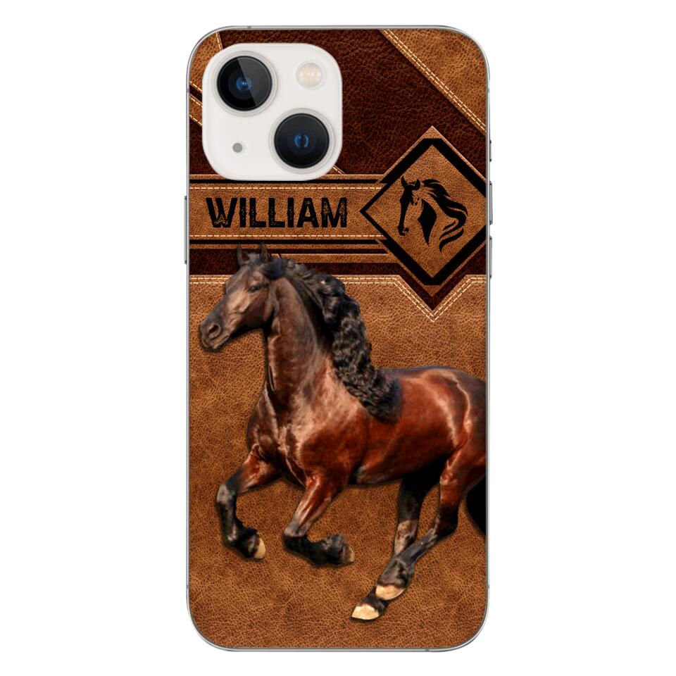 Personalized Horse Lover Phone Case Printed 22MAY-DT07