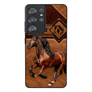 Personalized Horse Lover Phone Case Printed 22MAY-DT07