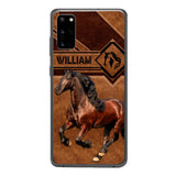 Personalized Horse Lover Phone Case Printed 22MAY-DT07