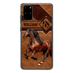 Personalized Horse Lover Phone Case Printed 22MAY-DT07