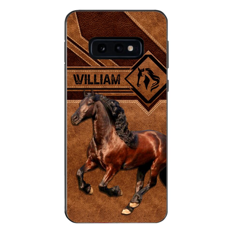 Personalized Horse Lover Phone Case Printed 22MAY-DT07