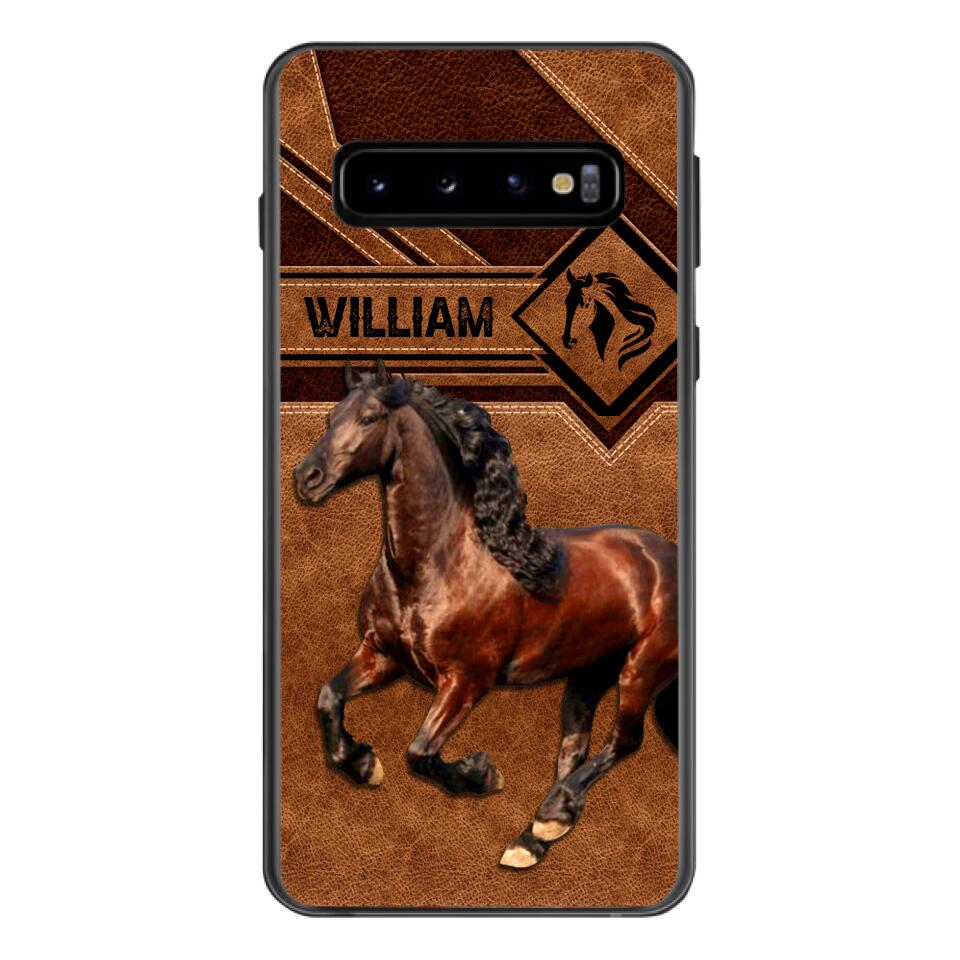 Personalized Horse Lover Phone Case Printed 22MAY-DT07