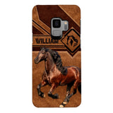 Personalized Horse Lover Phone Case Printed 22MAY-DT07