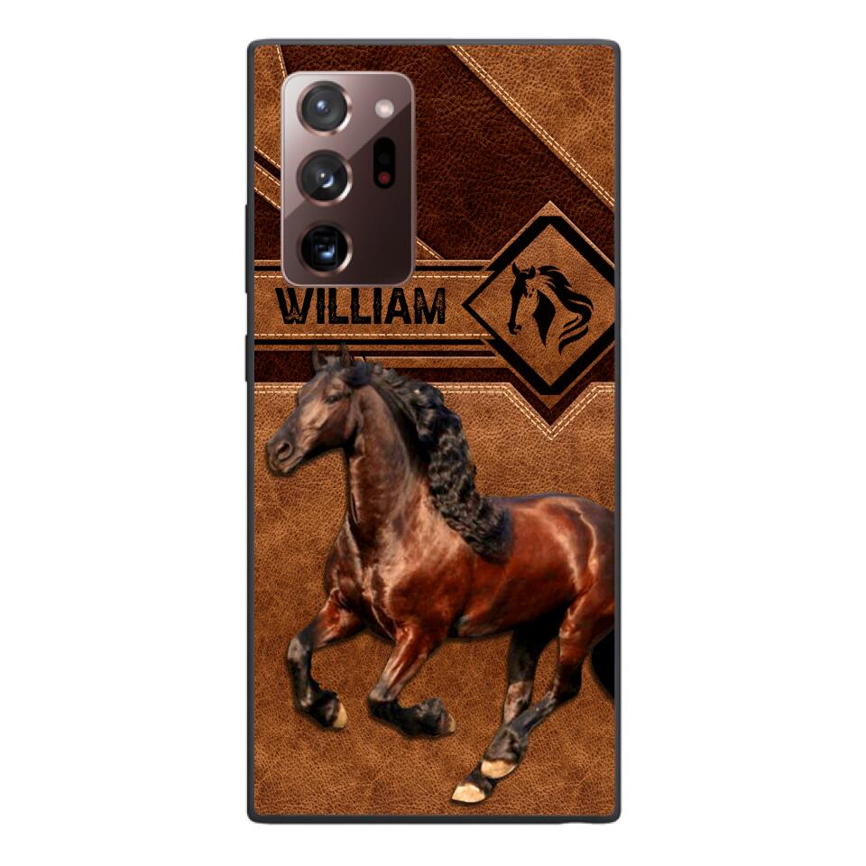 Personalized Horse Lover Phone Case Printed 22MAY-DT07