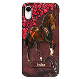 Personalized Horse Lover Phone Case Printed 22MAY-HQ07