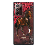 Personalized Horse Lover Phone Case Printed 22MAY-HQ07