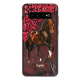 Personalized Horse Lover Phone Case Printed 22MAY-HQ07