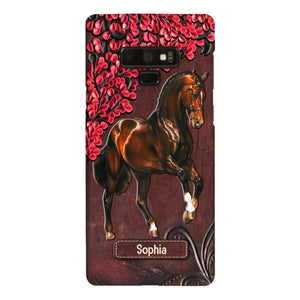 Personalized Horse Lover Phone Case Printed 22MAY-HQ07