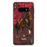 Personalized Horse Lover Phone Case Printed 22MAY-HQ07