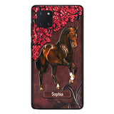 Personalized Horse Lover Phone Case Printed 22MAY-HQ07