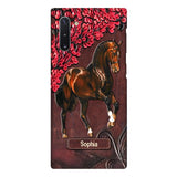 Personalized Horse Lover Phone Case Printed 22MAY-HQ07