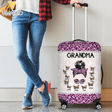 Personalized Grandma Kid Luggage Cover Printed 22MAY-LN06