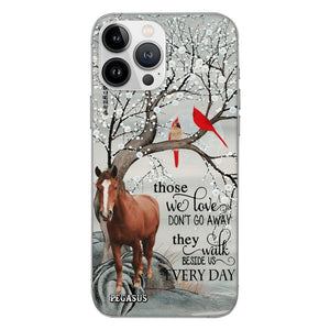 Personalized Horse Image Phone Case Printed 22MAY-HC07