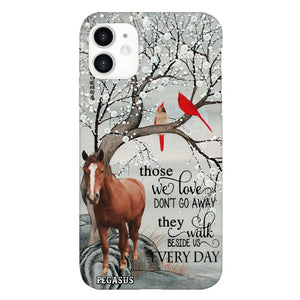 Personalized Horse Image Phone Case Printed 22MAY-HC07