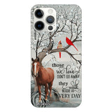 Personalized Horse Image Phone Case Printed 22MAY-HC07