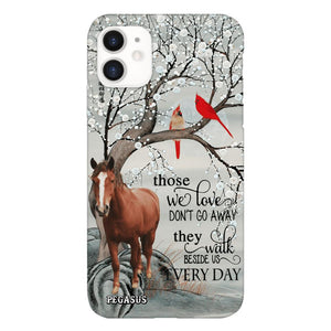 Personalized Horse Image Phone Case Printed 22MAY-HC07