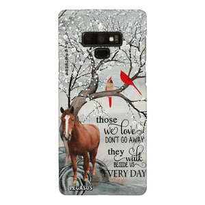 Personalized Horse Image Phone Case Printed 22MAY-HC07