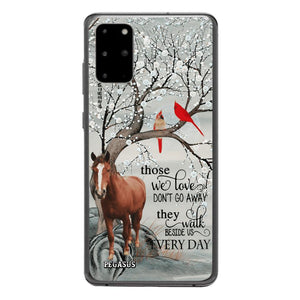 Personalized Horse Image Phone Case Printed 22MAY-HC07