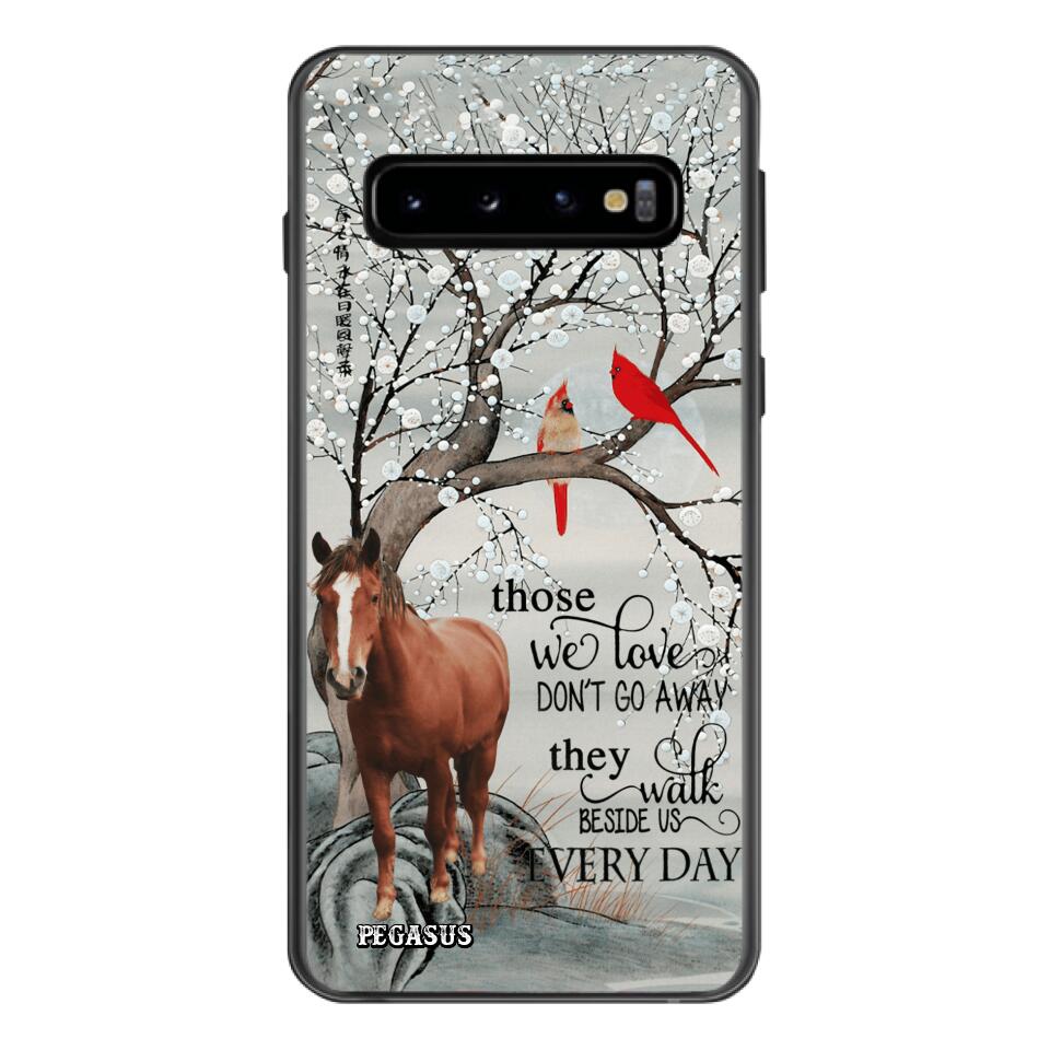 Personalized Horse Image Phone Case Printed 22MAY-HC07