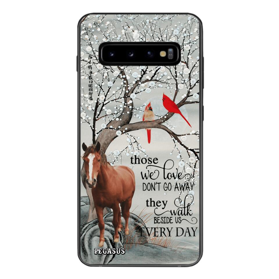 Personalized Horse Image Phone Case Printed 22MAY-HC07