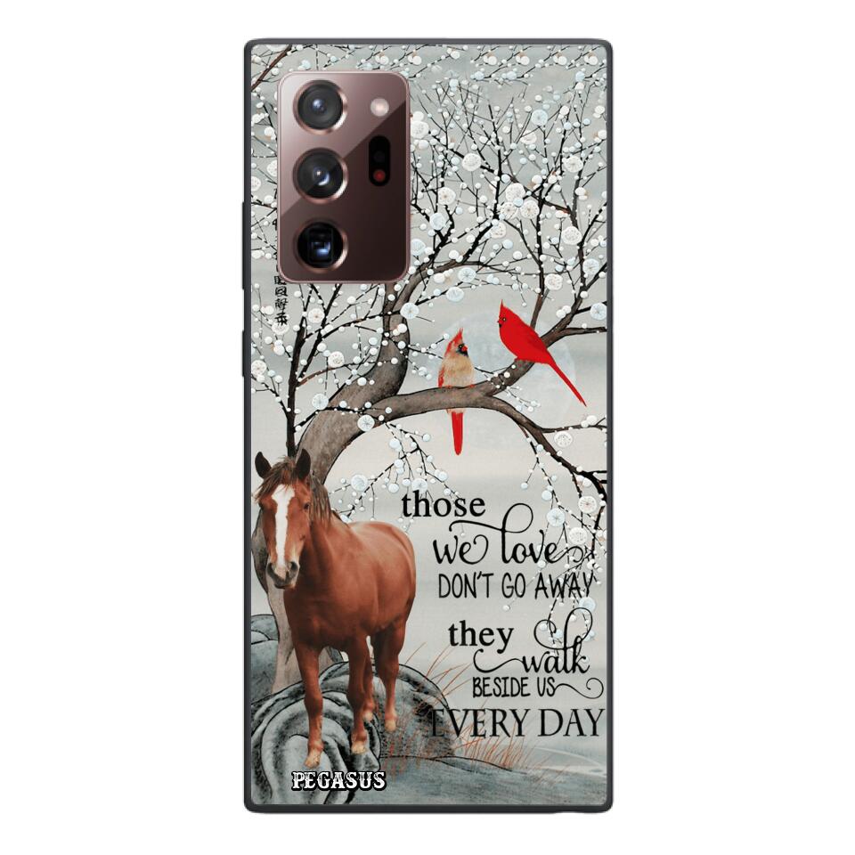 Personalized Horse Image Phone Case Printed 22MAY-HC07