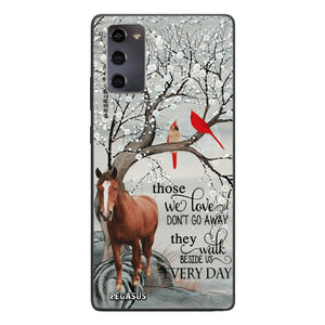 Personalized Horse Image Phone Case Printed 22MAY-HC07