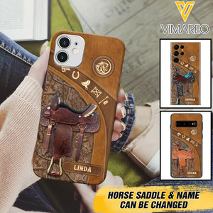 Personalized Horse Lover Phone Case Printed 22MAY-DT07