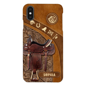 Personalized Horse Lover Phone Case Printed 22MAY-DT07