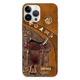 Personalized Horse Lover Phone Case Printed 22MAY-DT07