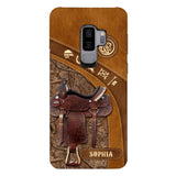 Personalized Horse Lover Phone Case Printed 22MAY-DT07