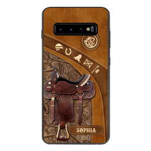 Personalized Horse Lover Phone Case Printed 22MAY-DT07