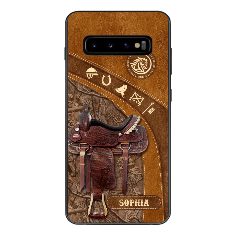 Personalized Horse Lover Phone Case Printed 22MAY-DT07