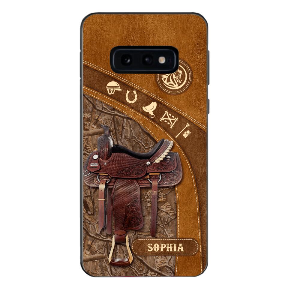 Personalized Horse Lover Phone Case Printed 22MAY-DT07