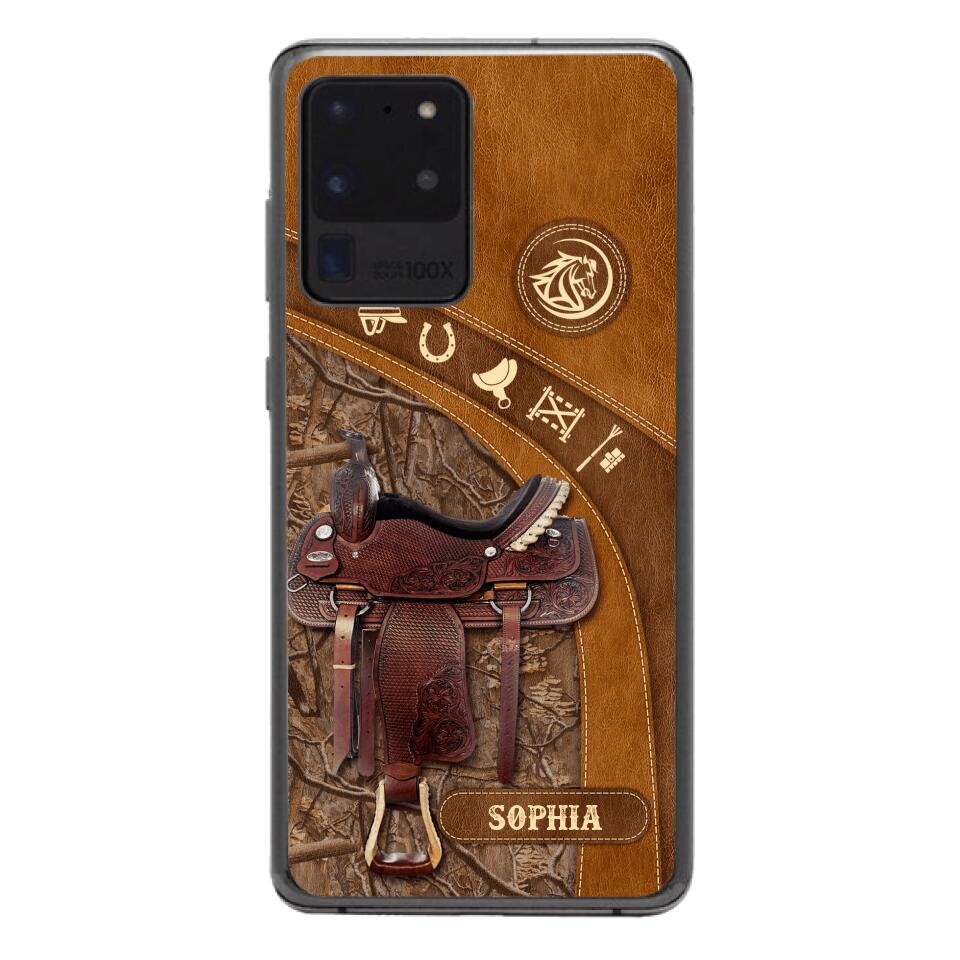 Personalized Horse Lover Phone Case Printed 22MAY-DT07