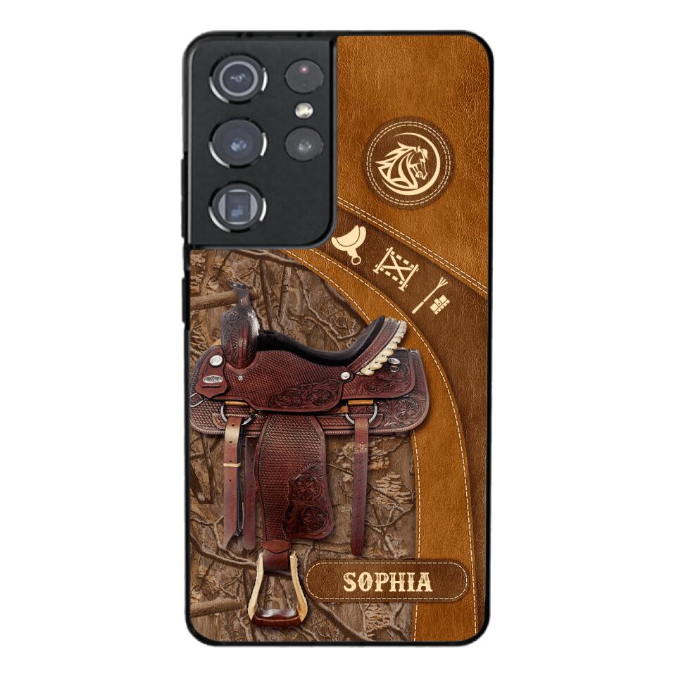 Personalized Horse Lover Phone Case Printed 22MAY-DT07