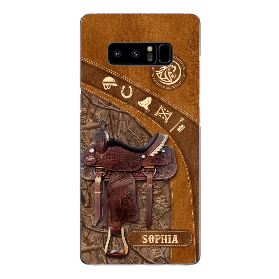 Personalized Horse Lover Phone Case Printed 22MAY-DT07